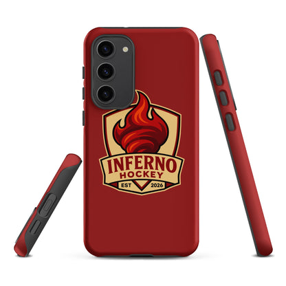 Tough Case for Samsung® | Inferno Hockey | Crest Logo