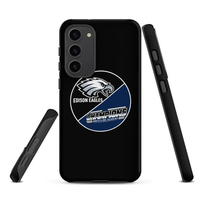 Tough Case for Samsung® | Edison Eagles/CWA Wrestling | Badge Logo