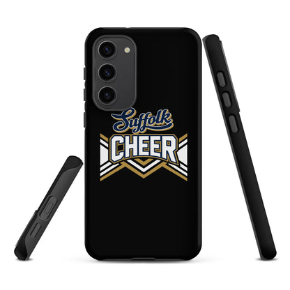Tough Case for Samsung® | Suffolk University Cheerleading | Vanguard Logo