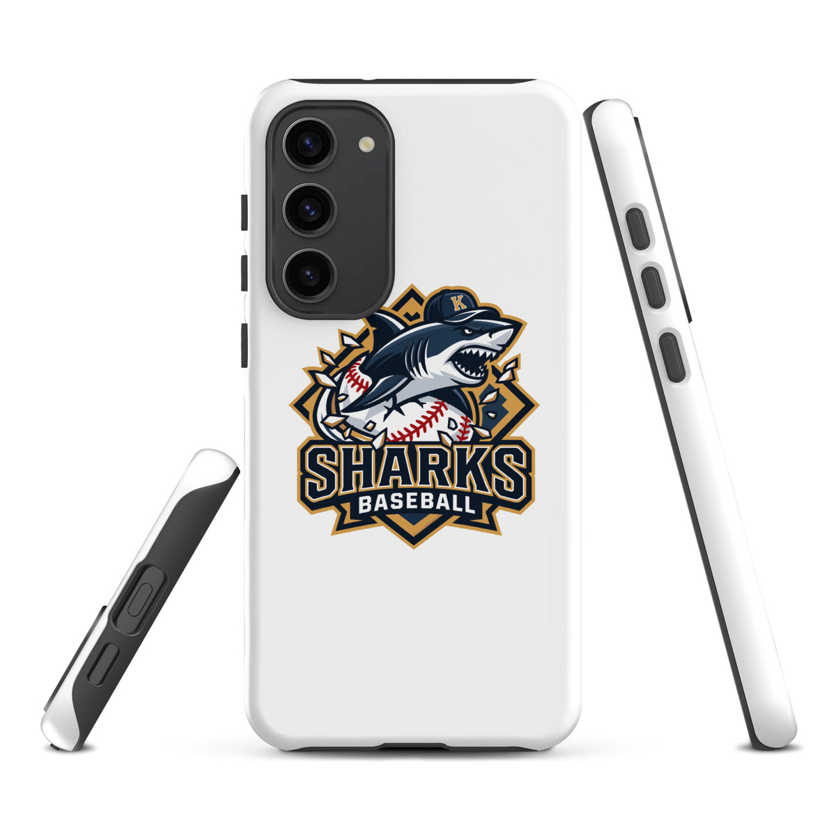Tough Case for Samsung® | Sharks Diamond Sports | Valor Logo