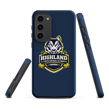 Tough Case for Samsung® | Highland youth football and cheer | Emblem Logo