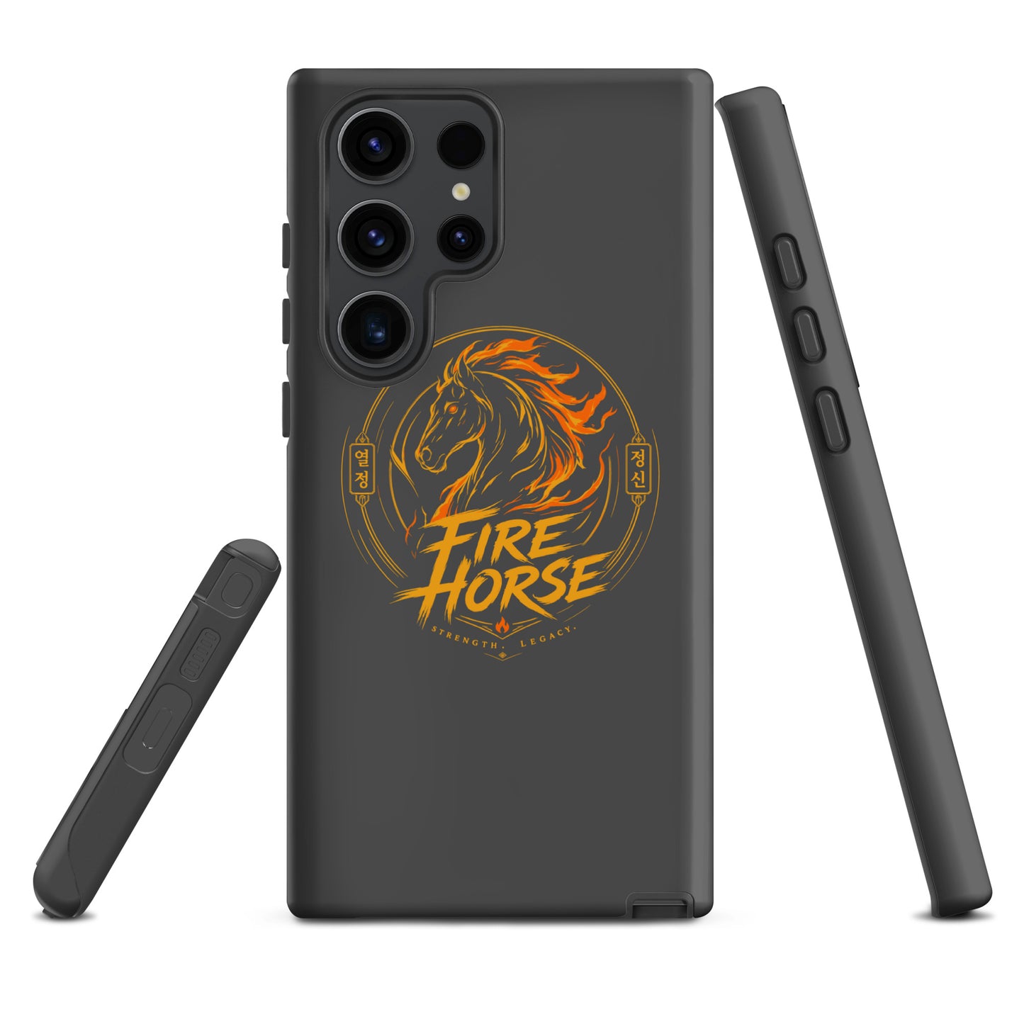 Tough Case for Samsung® | Fire Horse Masters | Vanguard Logo