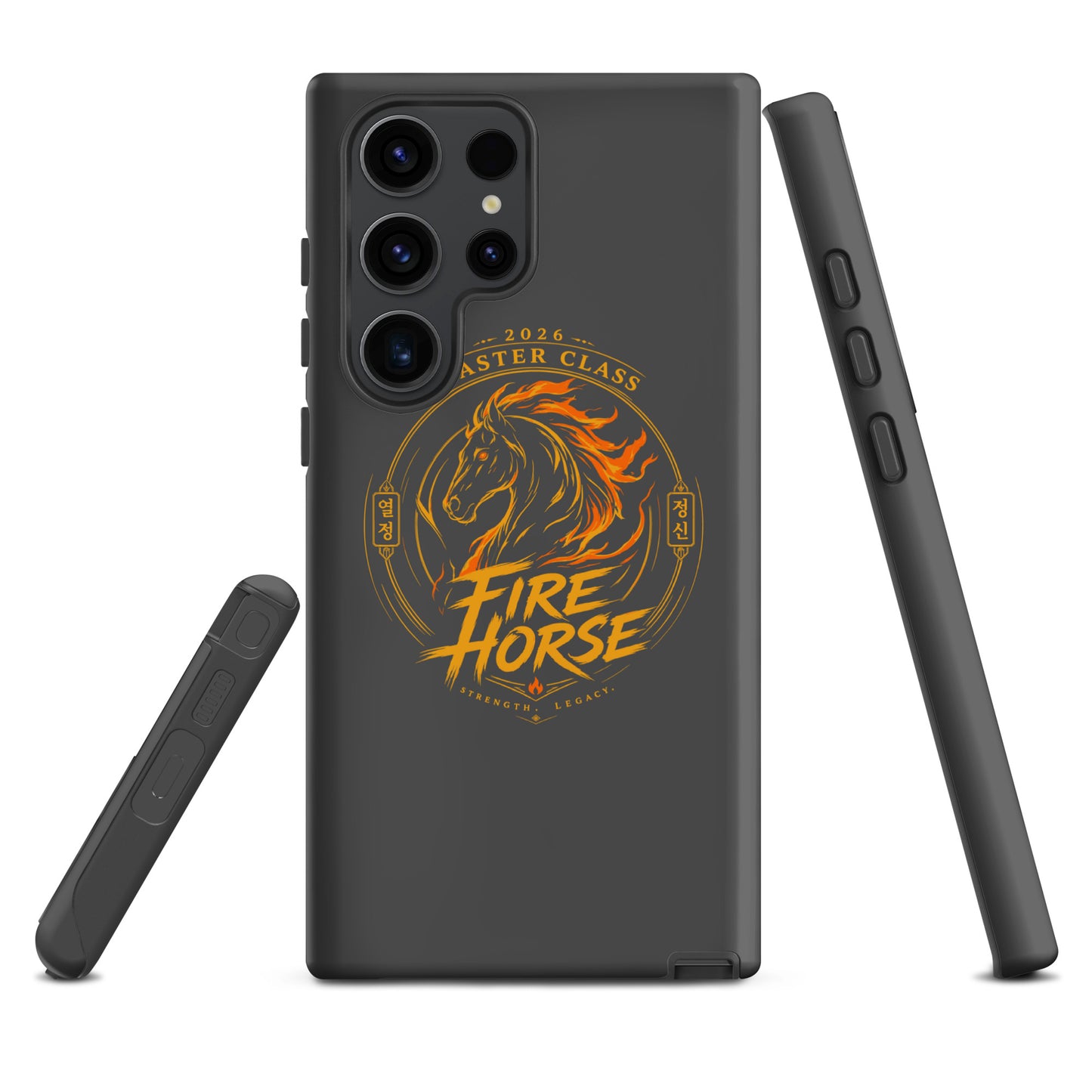 Tough Case for Samsung® | Fire Horse Masters | Crest Logo