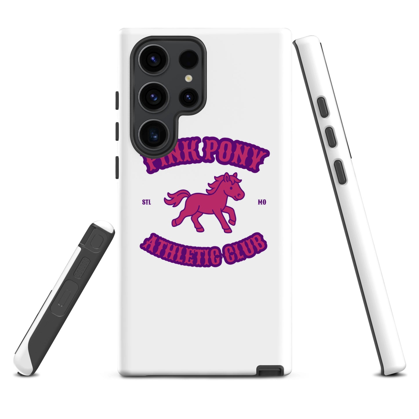 Tough Case for Samsung® | Pink Pony Athletic Club | Crest Logo