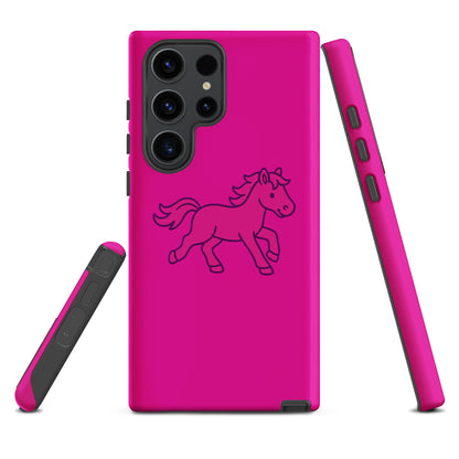 Tough Case for Samsung® | Pink Pony Athletic Club | Mascot Logo
