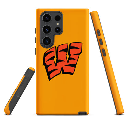 Tough Case for Samsung® | Woodlake Boys Basketball | W Crest Logo