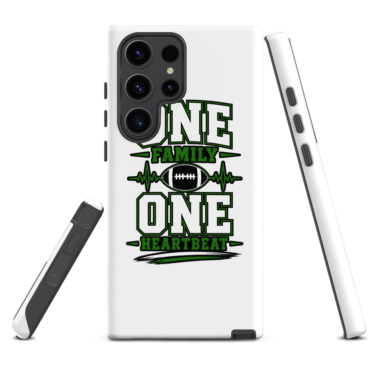 Tough Case for Samsung® | Celina Black Football | Modern Script Logo