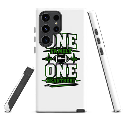 Tough Case for Samsung® | Celina Black Football | Modern Script Logo