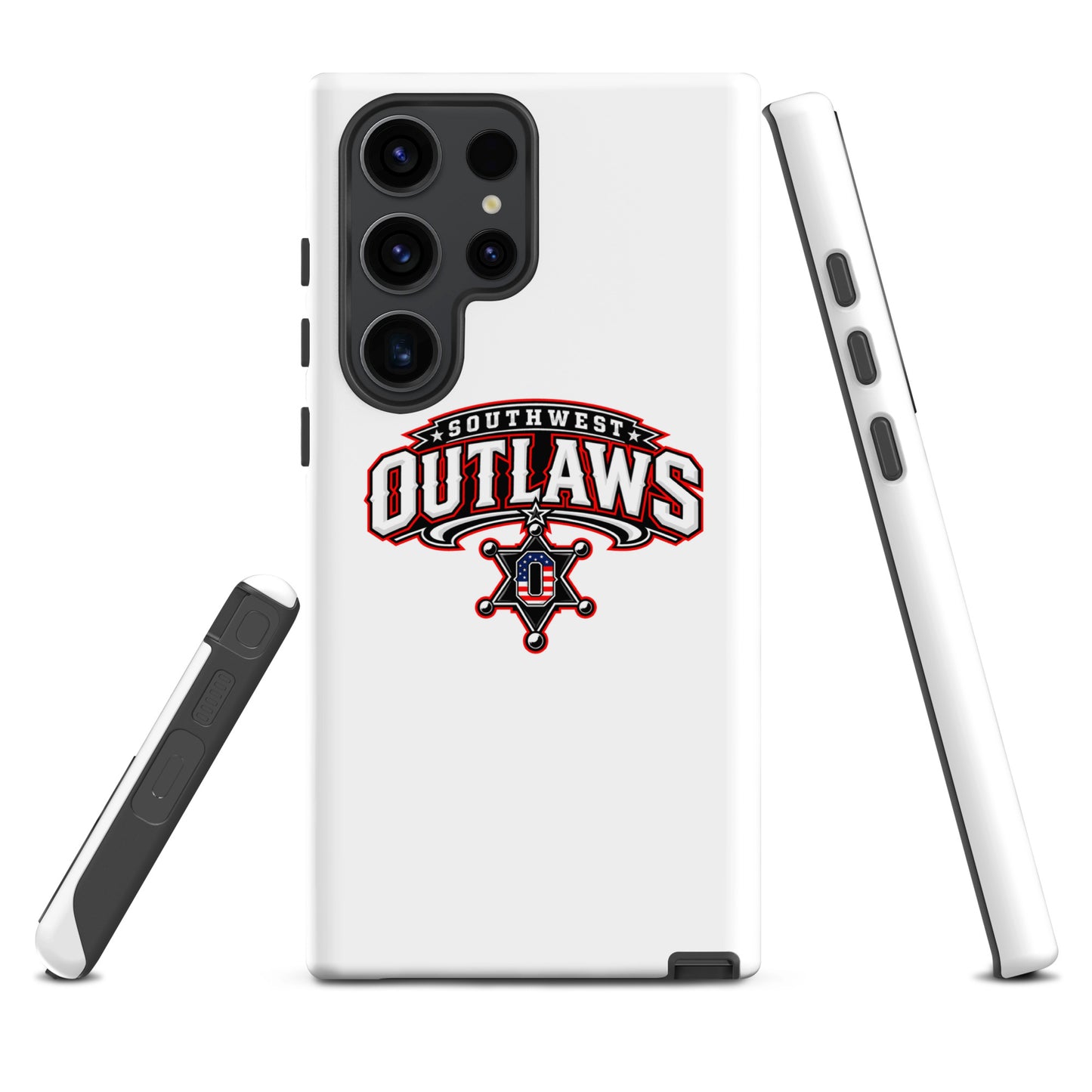 Tough Case for Samsung® | Southwest Outlaws | Vanguard Logo
