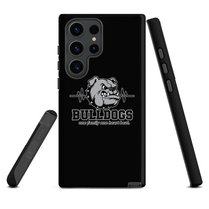 Tough Case for Samsung® | Celina Recreational Football Black | Bulldogs Crest Logo