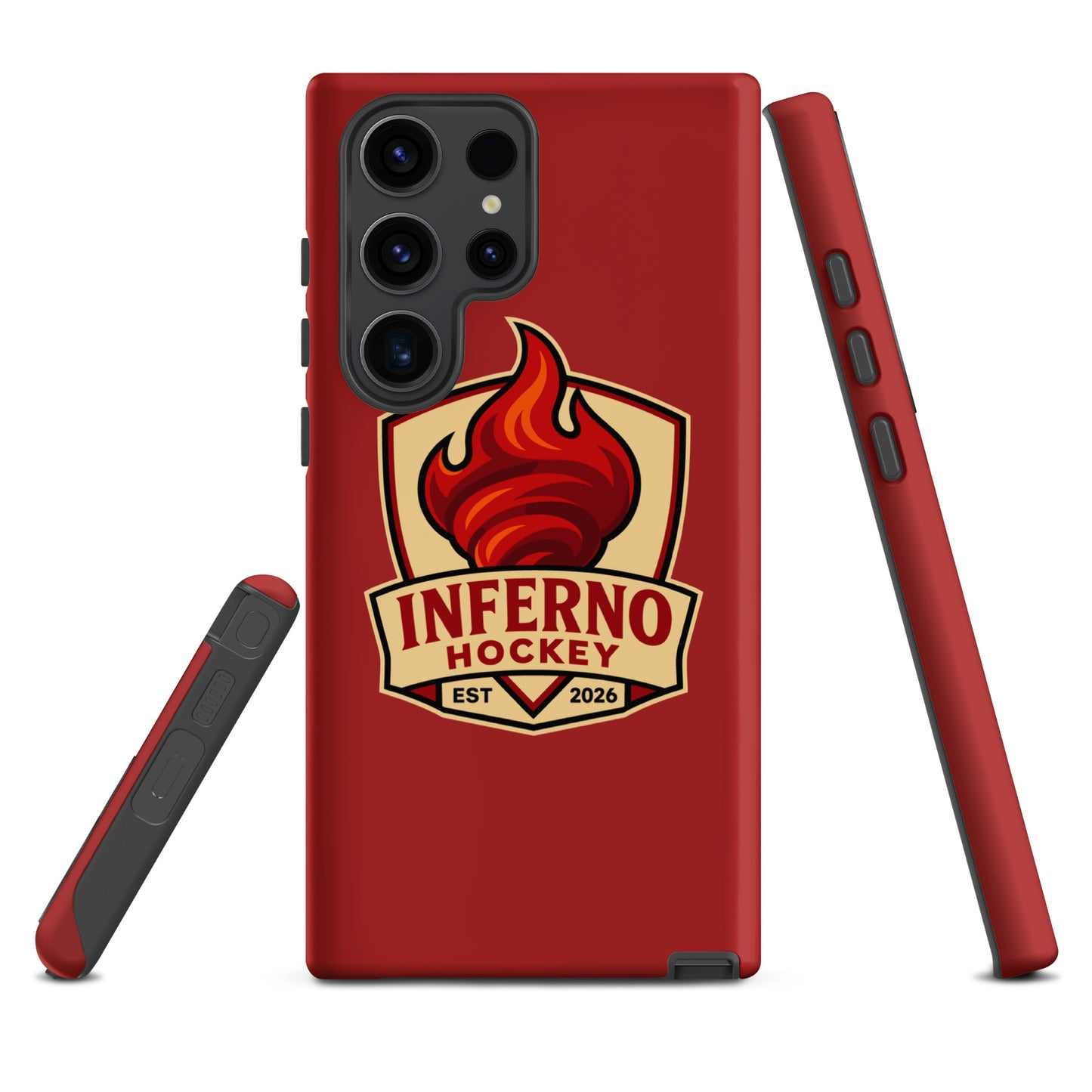 Tough Case for Samsung® | Inferno Hockey | Crest Logo