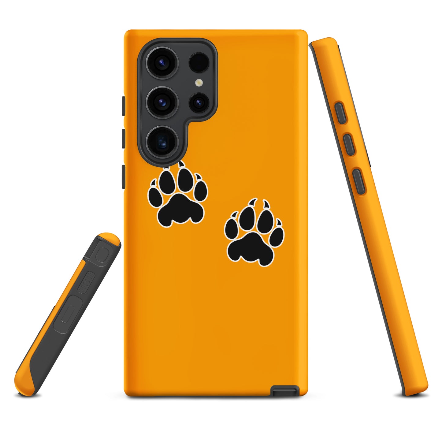 Tough Case for Samsung® | Orange Wave Marching Band | Paw Mark Logo