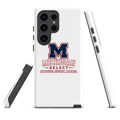 Tough Case for Samsung® | Michigan Select Baseball | Crest Logo