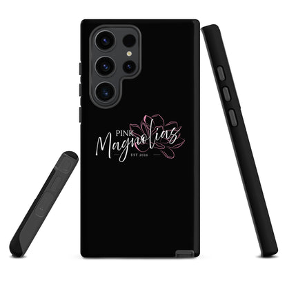 Tough Case for Samsung® | Pink Magnolias Dance | Modern Script Logo