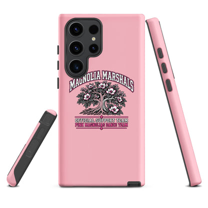 Tough Case for Samsung® | Pink Magnolias Dance | Crest Logo