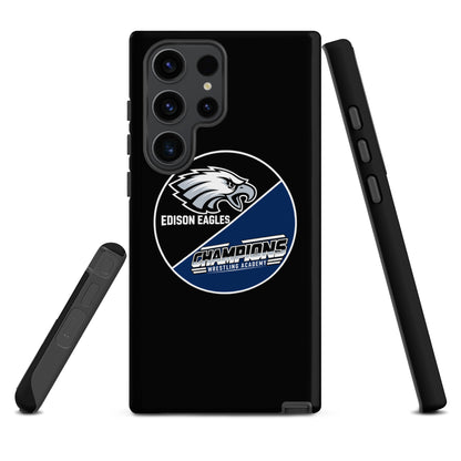 Tough Case for Samsung® | Edison Eagles/CWA Wrestling | Badge Logo