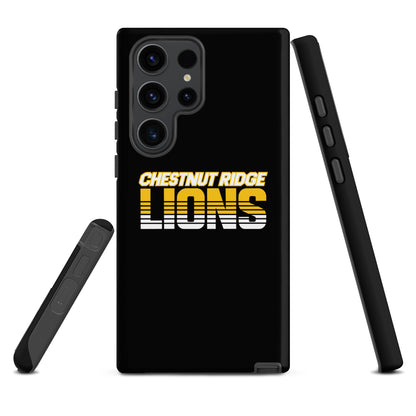 Tough Case for Samsung® | Chestnut Ridge Lions Football | Script Logo
