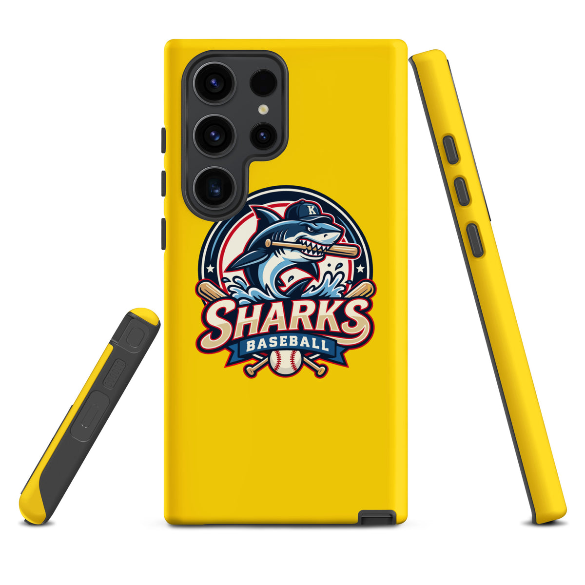 Tough Case for Samsung® | Sharks Diamond Sports | Emblem Logo