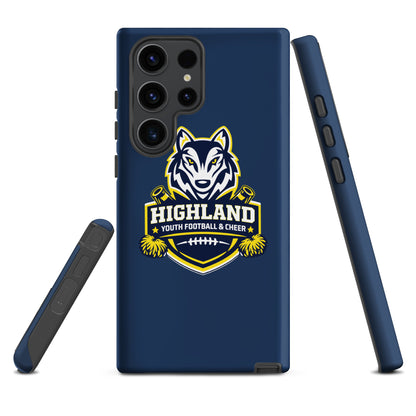 Tough Case for Samsung® | Highland youth football and cheer | Emblem Logo