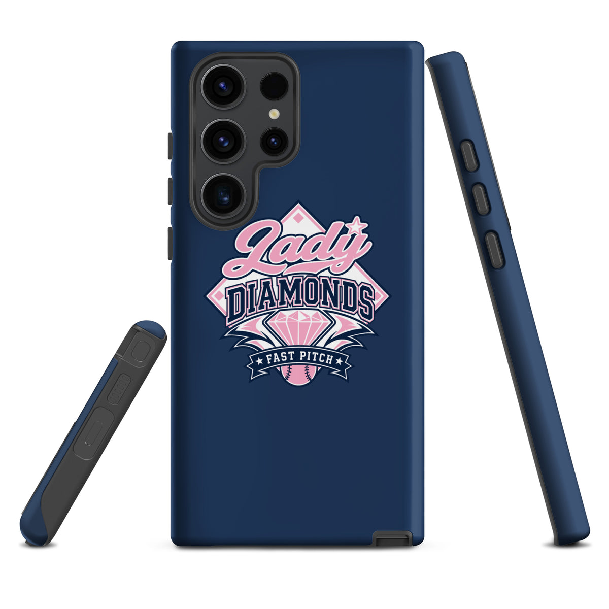 Tough Case for Samsung® | Lady Diamonds | Emblem Logo