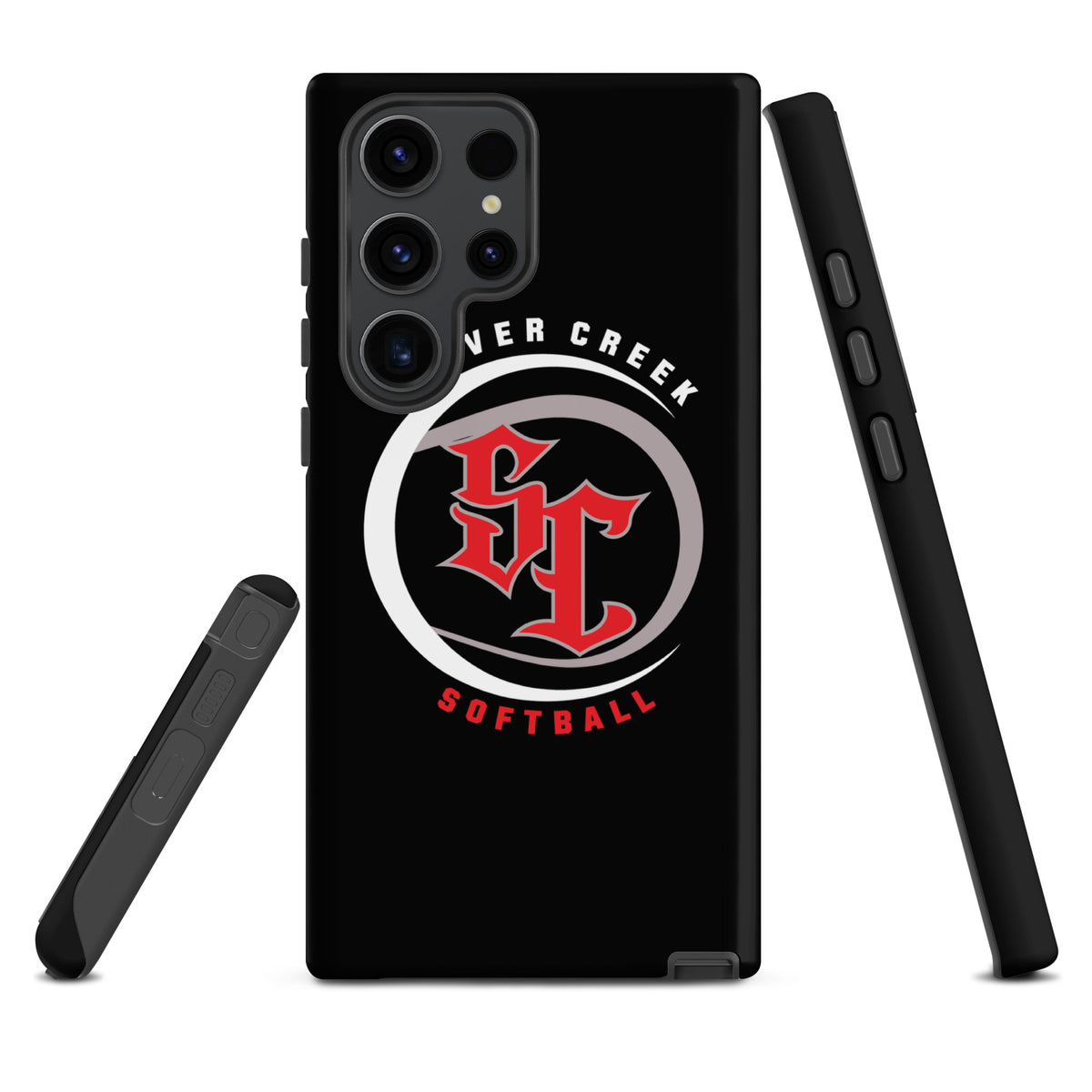 Tough Case for Samsung® | Silver Creek 12U Schreiber | Crest Logo