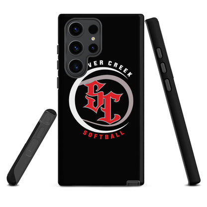 Tough Case for Samsung® | Silver Creek 12U Schreiber | Crest Logo