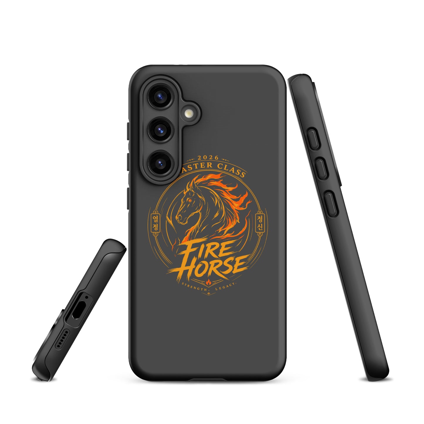 Tough Case for Samsung® | Fire Horse Masters | Crest Logo