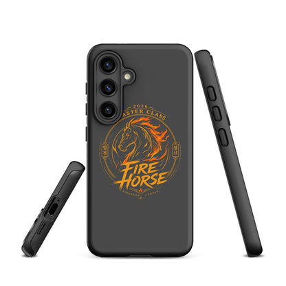 Tough Case for Samsung® | Fire Horse Masters | Crest Logo