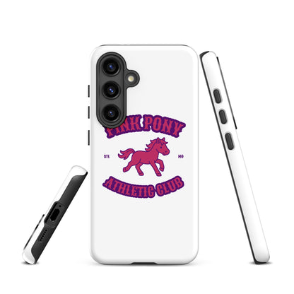 Tough Case for Samsung® | Pink Pony Athletic Club | Crest Logo