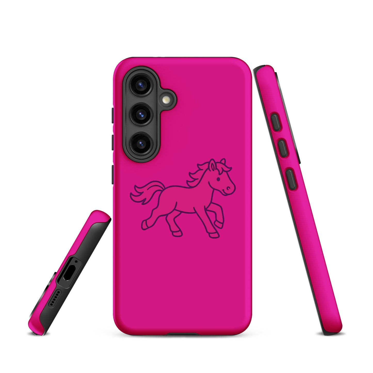 Tough Case for Samsung® | Pink Pony Athletic Club | Mascot Logo