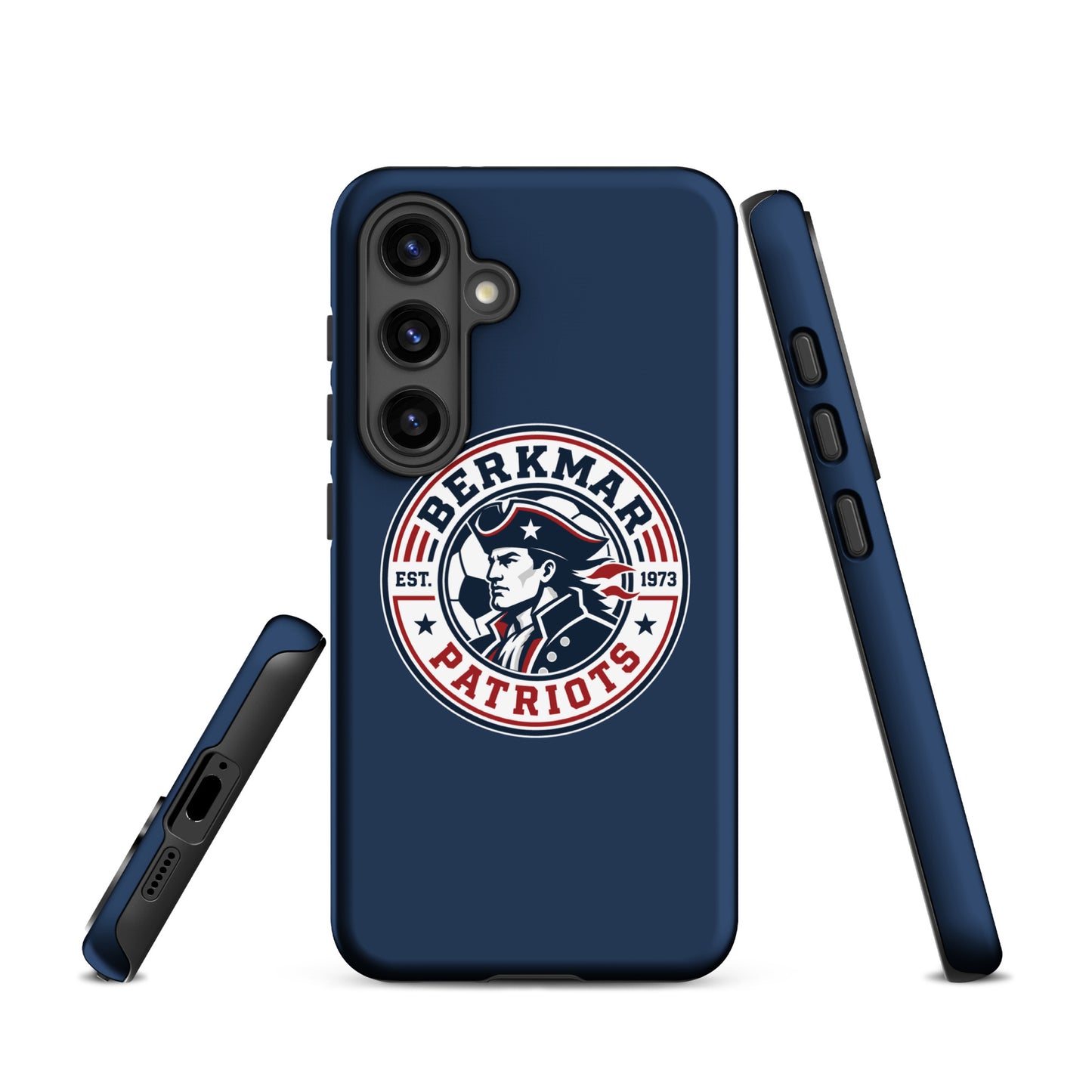 Tough Case for Samsung® | Berkmar High School Soccer | Badge Logo