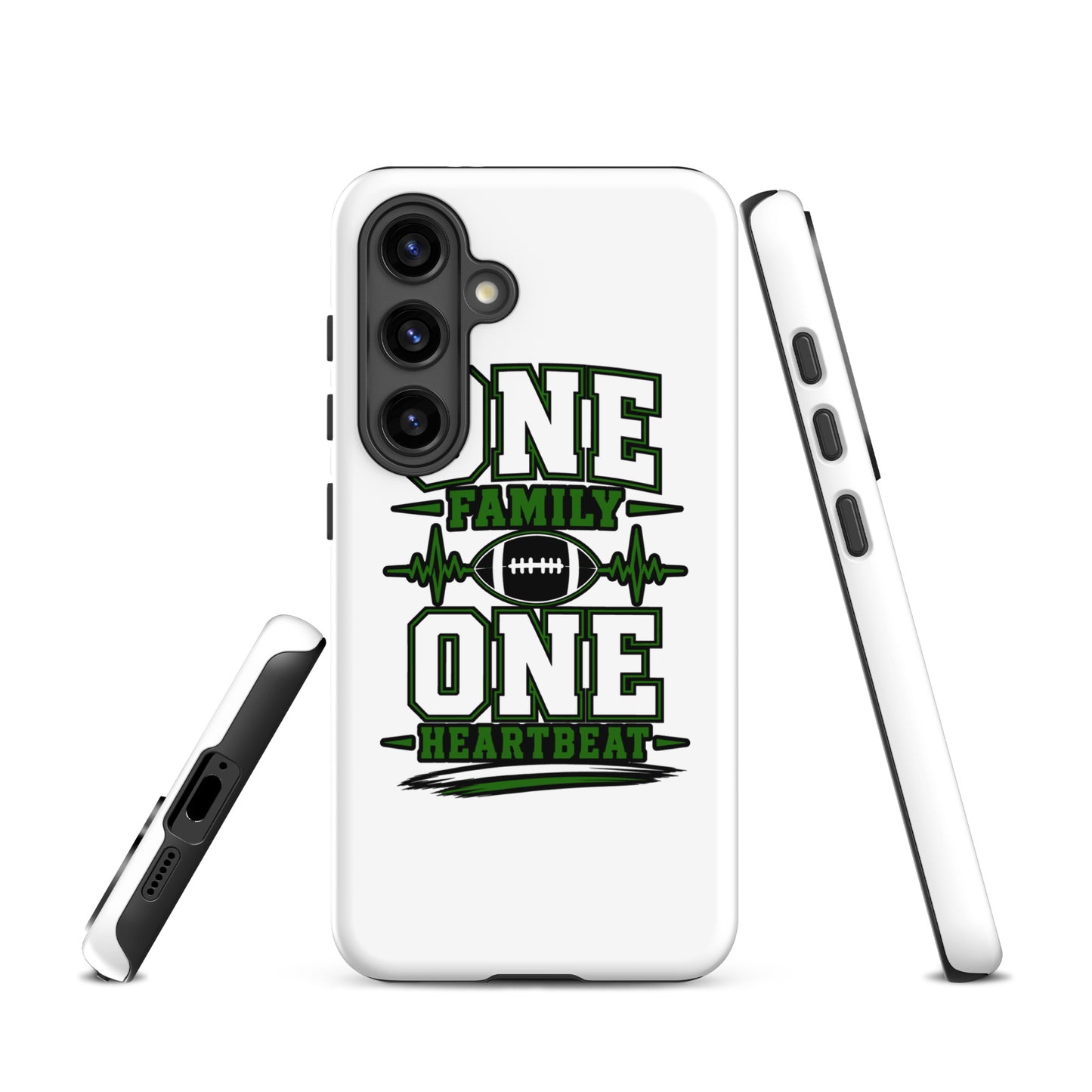 Tough Case for Samsung® | Celina Black Football | Modern Script Logo