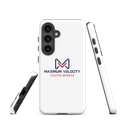 Tough Case for Samsung® | Maximum Velocity Youth Sports | Emblem Logo