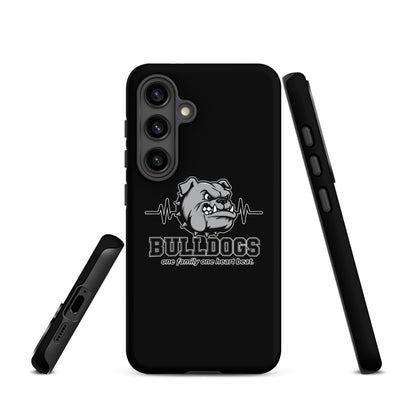 Tough Case for Samsung® | Celina Recreational Football Black | Bulldogs Crest Logo