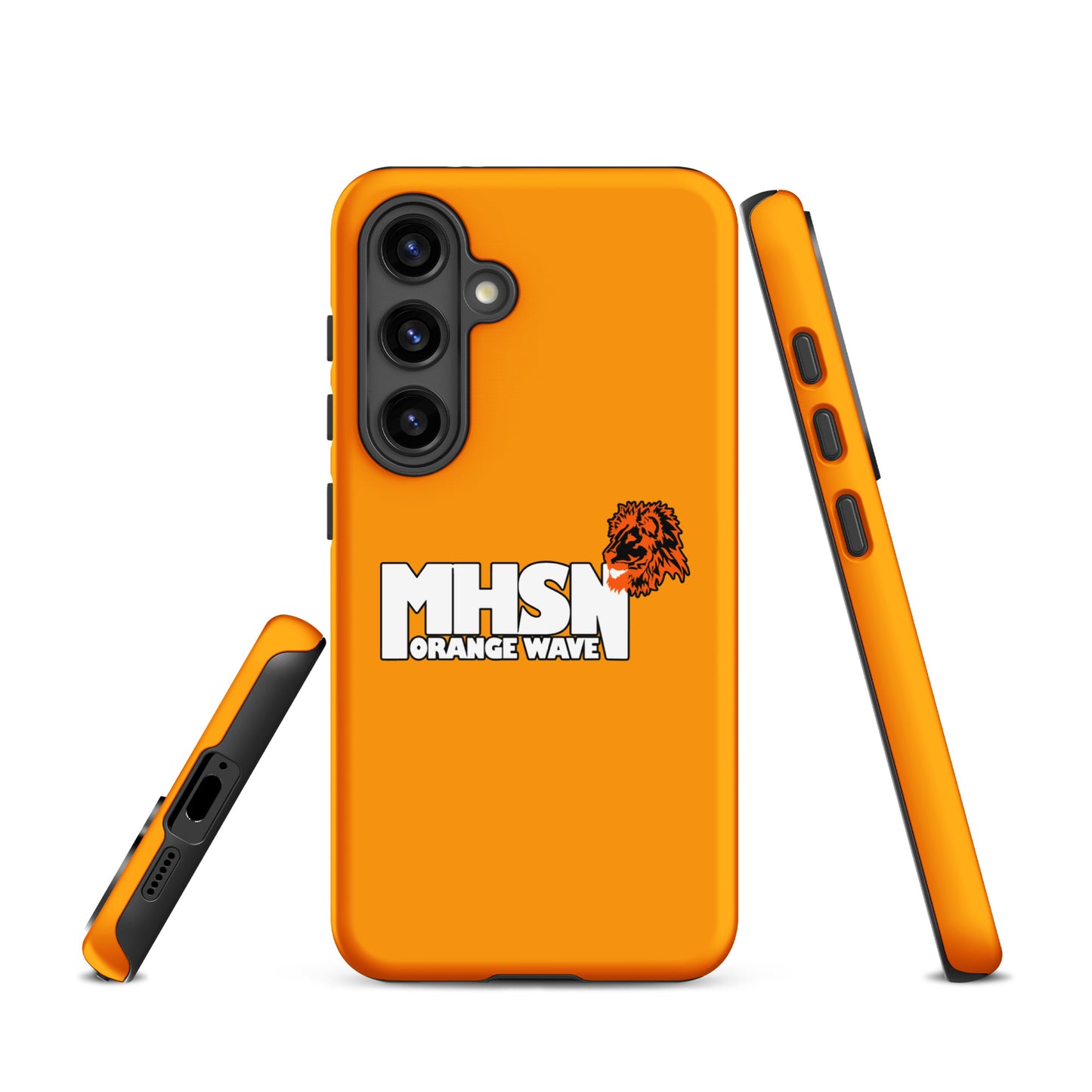 Tough Case for Samsung® | Orange Wave Marching Band | Crest Logo