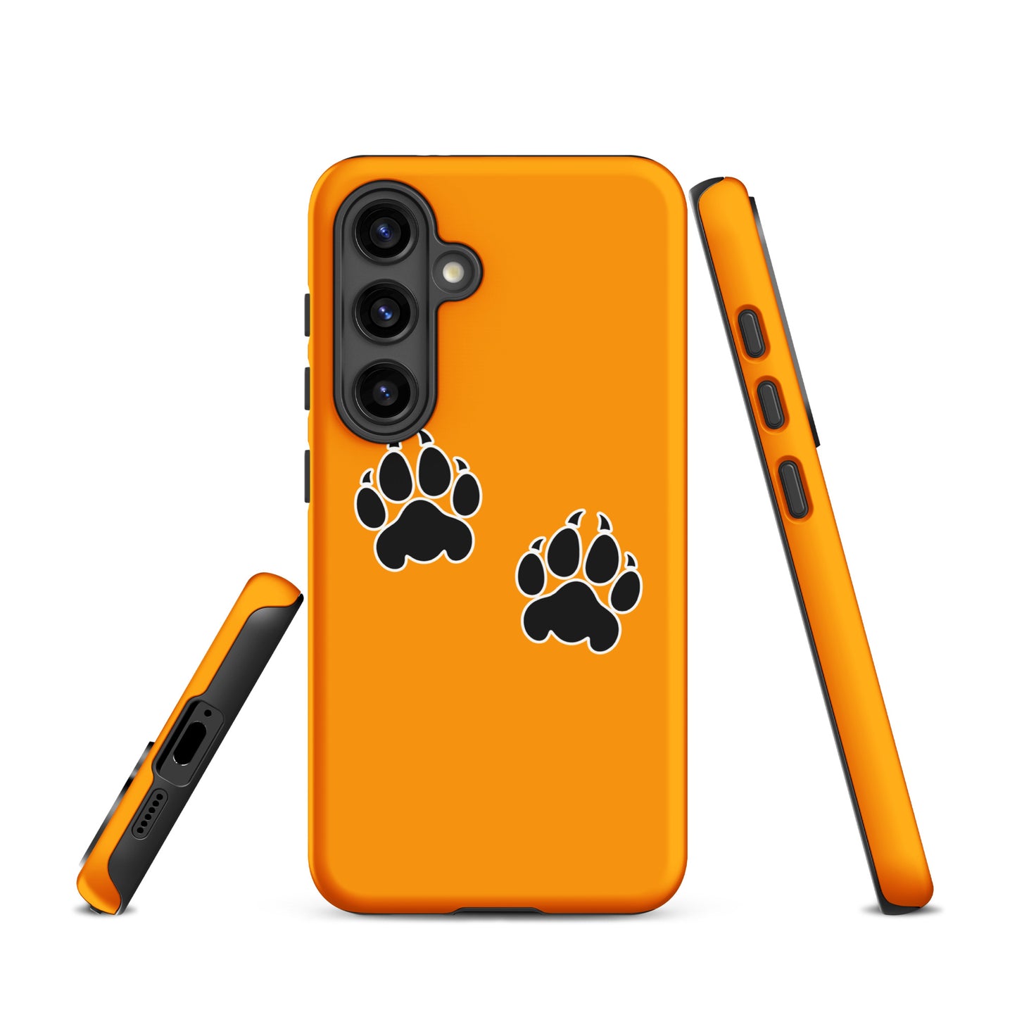 Tough Case for Samsung® | Orange Wave Marching Band | Paw Mark Logo