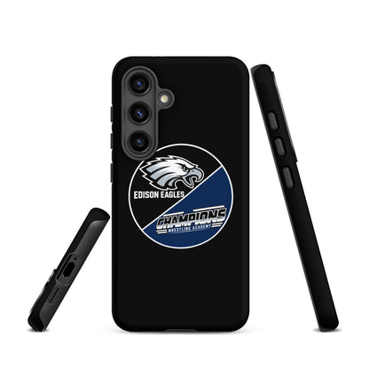 Tough Case for Samsung® | Edison Eagles/CWA Wrestling | Badge Logo