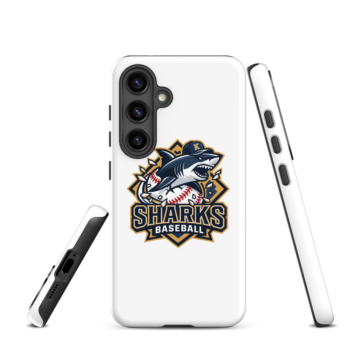 Tough Case for Samsung® | Sharks Diamond Sports | Valor Logo
