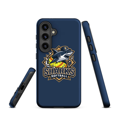 Tough Case for Samsung® | Sharks Diamond Sports | Crest Logo