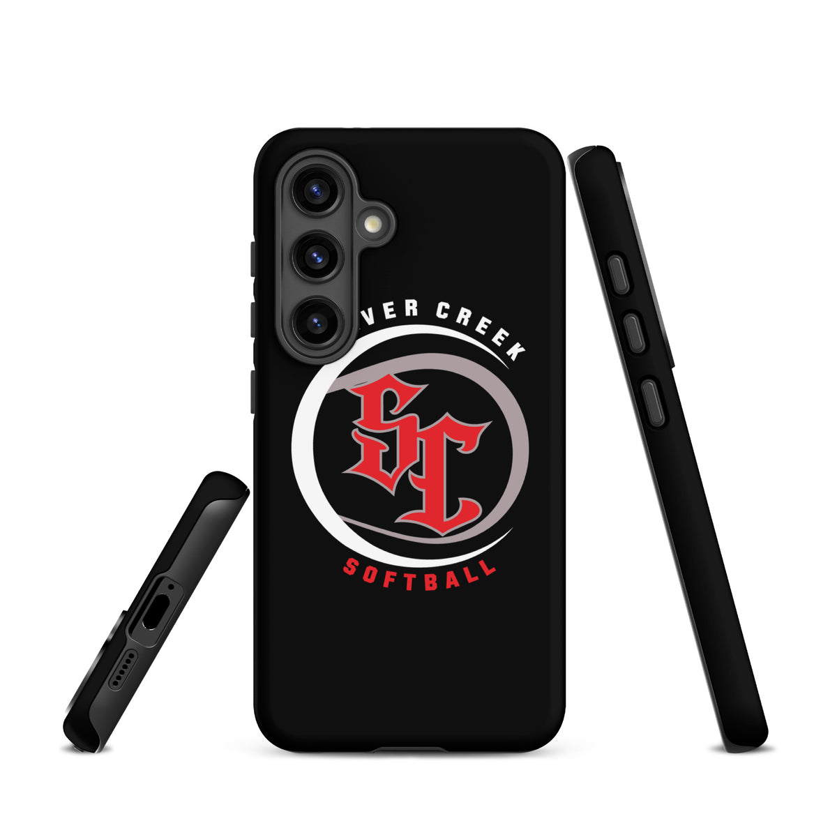 Tough Case for Samsung® | Silver Creek 12U Schreiber | Crest Logo