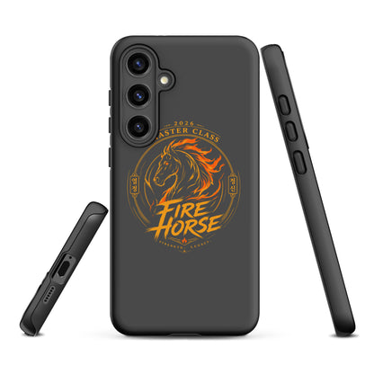 Tough Case for Samsung® | Fire Horse Masters | Crest Logo