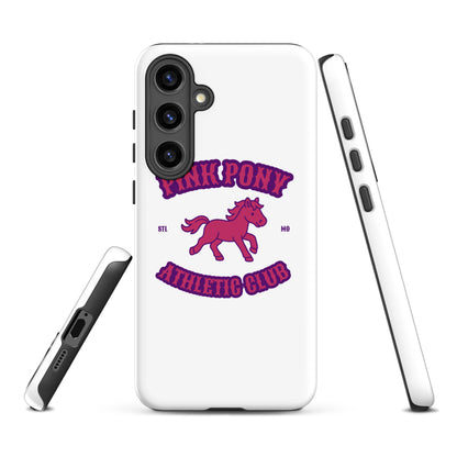 Tough Case for Samsung® | Pink Pony Athletic Club | Crest Logo