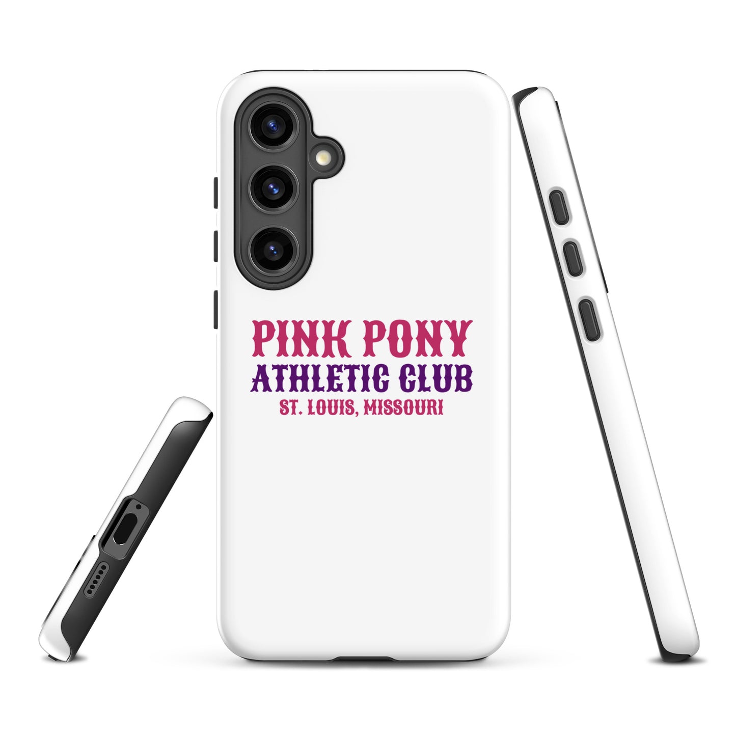 Tough Case for Samsung® | Pink Pony Athletic Club | Athletic Wordmark Logo
