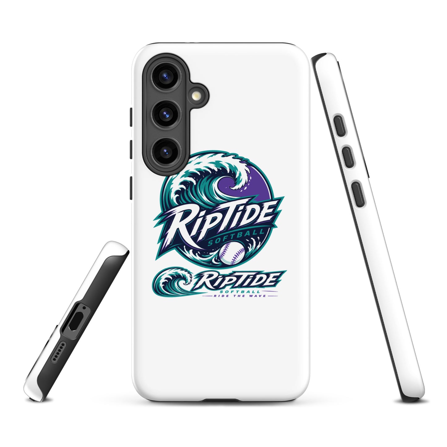 Tough Case for Samsung® | RipTide Softball | Crest Logo