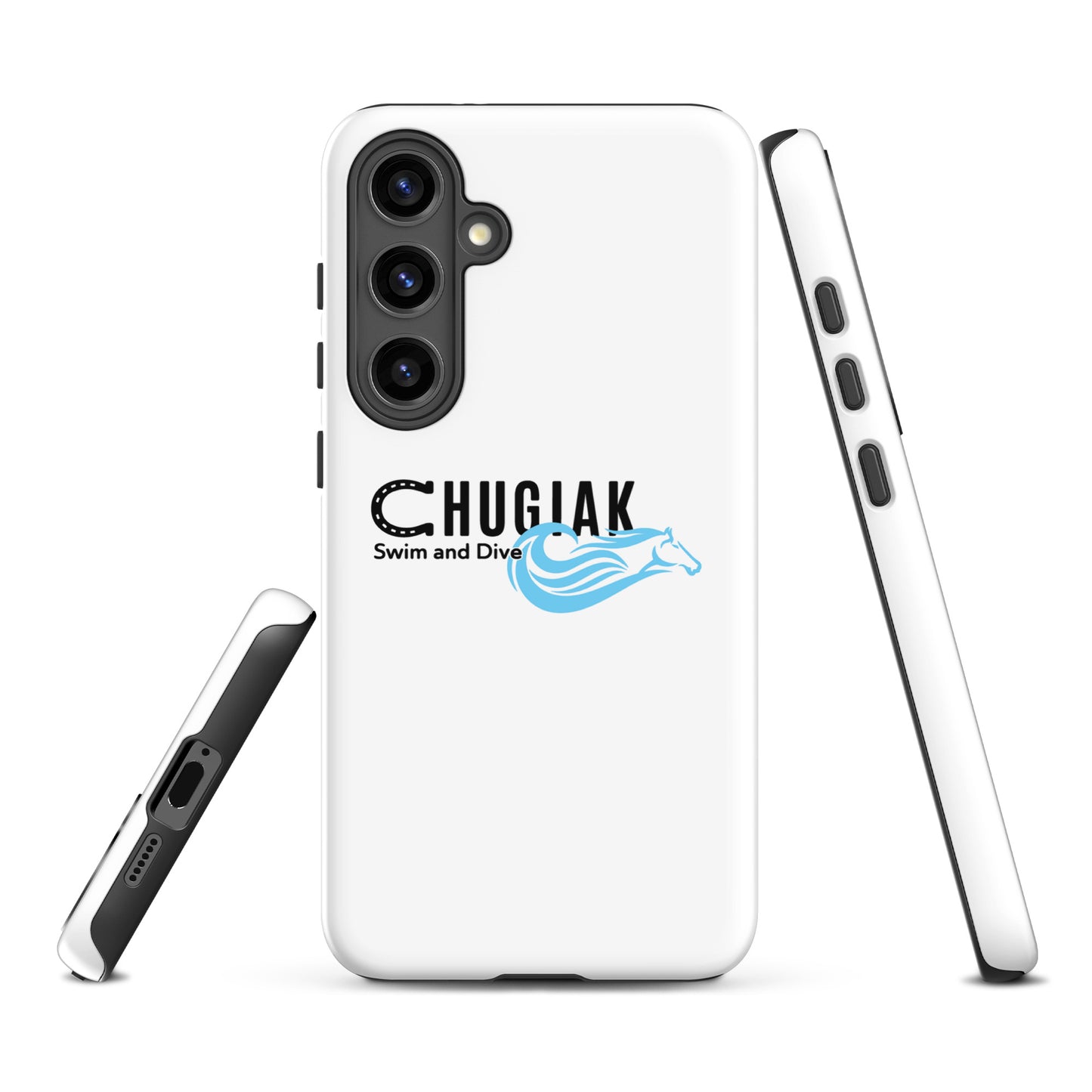 Tough Case for Samsung® | Chugiak Mustang Swim & Dive | Crest Logo