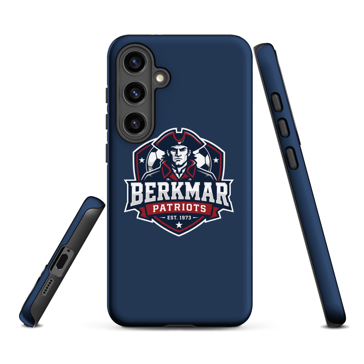 Tough Case for Samsung® | Berkmar High School Soccer | Shield Logo