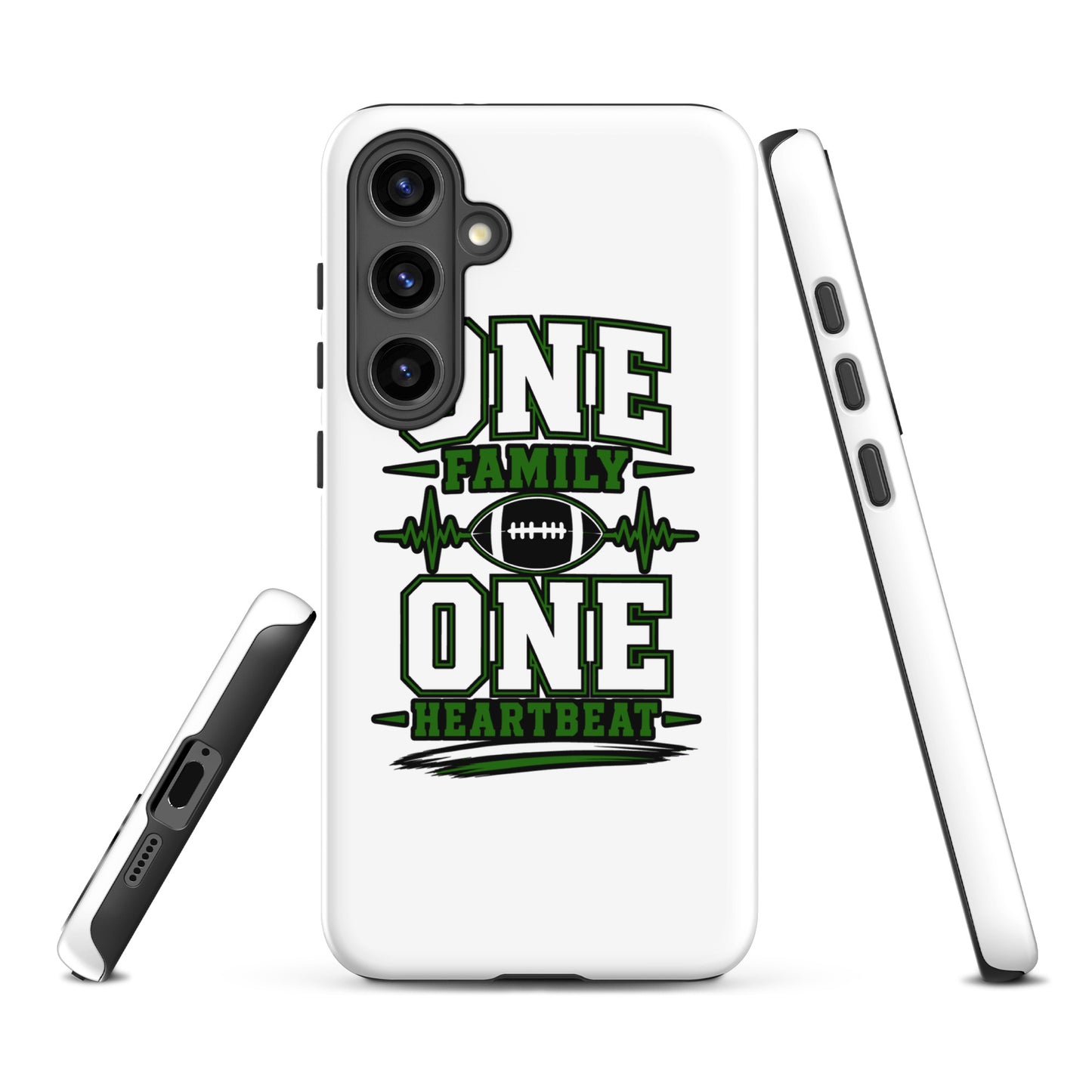 Tough Case for Samsung® | Celina Black Football | Modern Script Logo