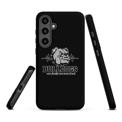 Tough Case for Samsung® | Celina Recreational Football Black | Bulldogs Crest Logo
