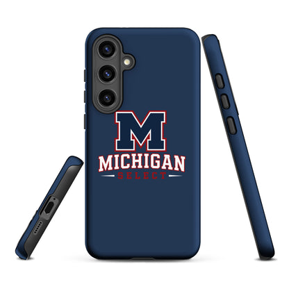 Tough Case for Samsung® | Michigan Select Baseball | Emblem Logo