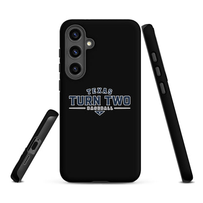 Tough Case for Samsung® | Texas Turn Two Baseball | Modern Script Logo